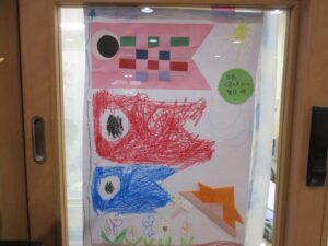 屋根より高いこいのぼり～🎏