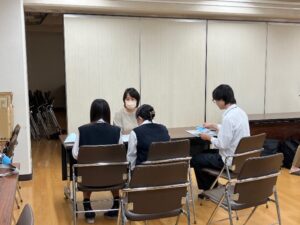 東村山西高の生徒さんに向けて事前学習会を行いました
