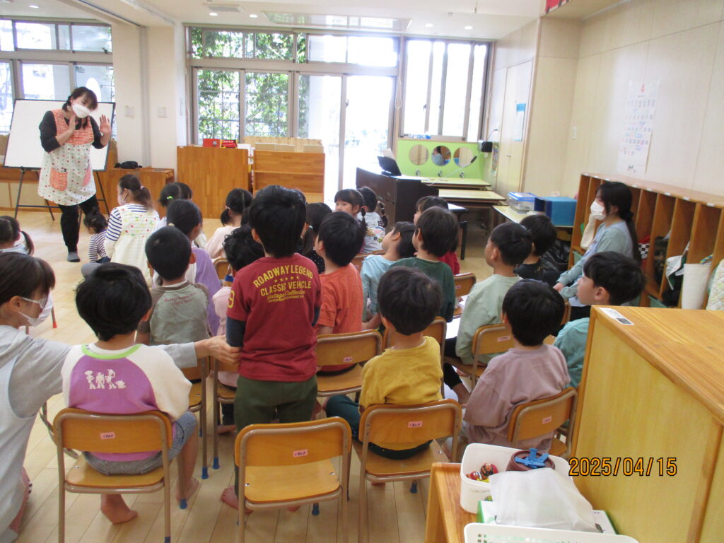 入園・進級お祝い会
