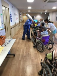 節分の豆まき（第２ハトホーム）