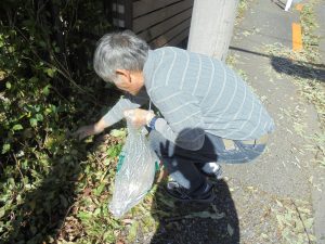 ゴミ拾い　地域　ボランティア　福祉施設