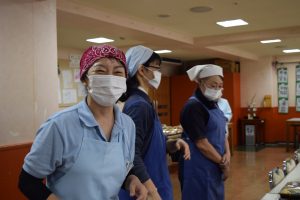 福祉　お花見　お弁当