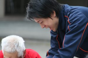 福祉　お花見　桜