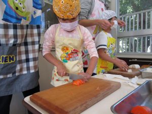 食欲の秋！焼き芋！芋煮汁作り！