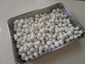 月より・・・団子。
