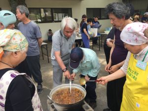 福祉施設　料理会　行事　ボランティア